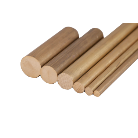 Messing Ms58 staaf Ø0,4-400mm massief materiaal 2.0401 rond materiaal