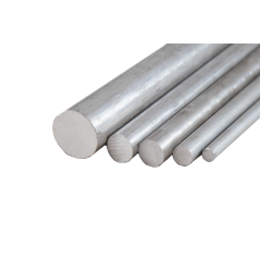 Aluminium staaf 3.3206 staaf Ø10,25,38mm rondstaaf EN 6060 AlMgSi0,5