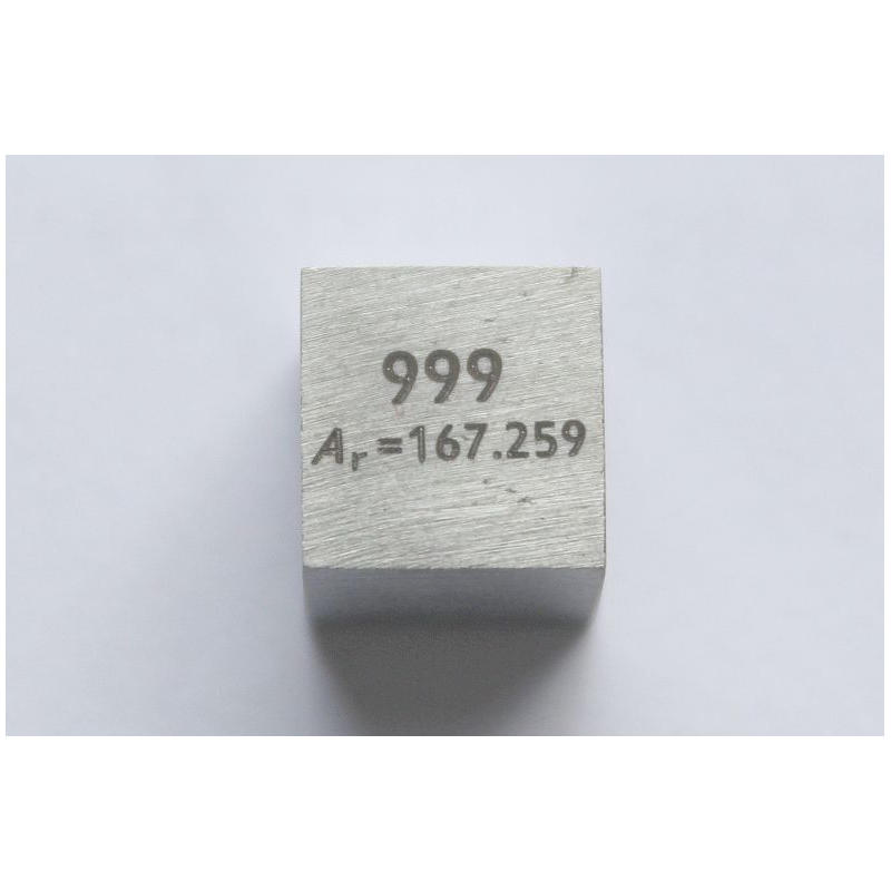 ᐉ Reinheit Metall Würfel Erbium Er 99,90 cube 10x10mm poliert