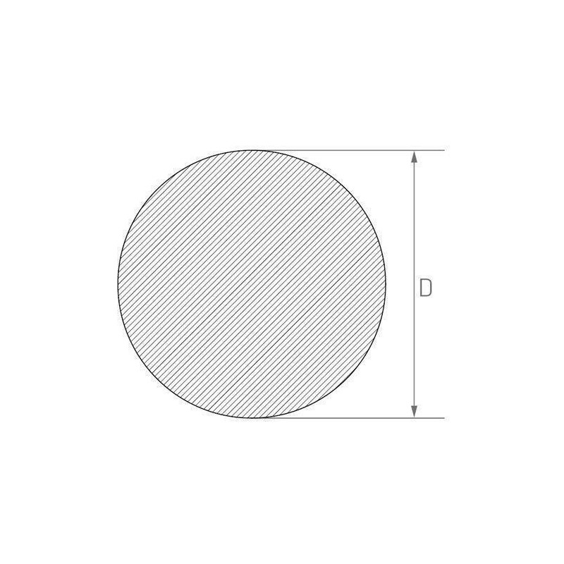 Staal Gost 08x18h10t staaf van 1 tot 360mm 0Х18Н10Т ronde staaf 08KH18N10T EI914