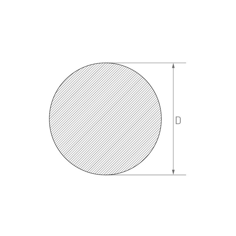 Permendur 2V van 12.95 tot 130.43mm Hiperco 50A Staaf Alloy Rondstaaf