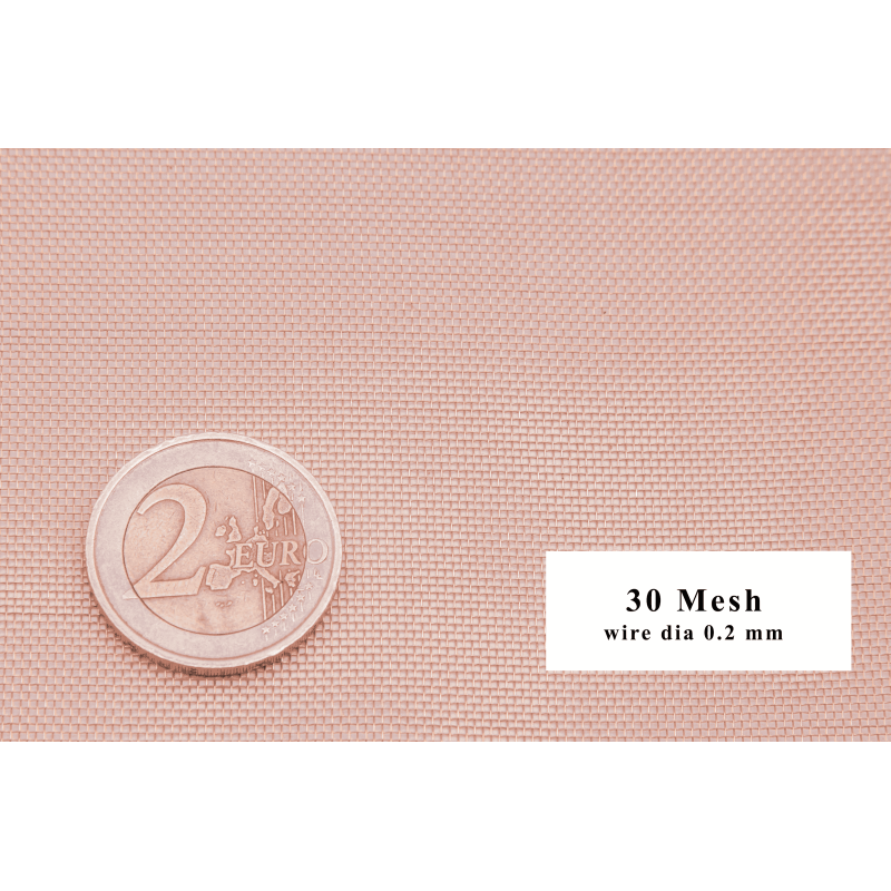Koper weefsel 30-200 Mesh Breed 50mm-300mm CW008A СU-OF Raster
