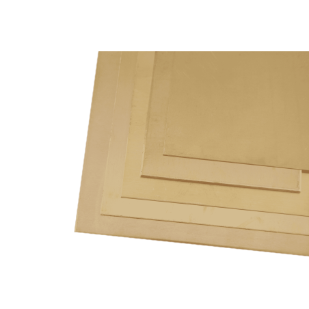 Messingplaat Ms63 0,3-10mm 2.0321 Messingplaten CuZn37 op maat Plaatwerk naar keuze