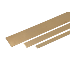 Messing vlakstang 2.0401 CW614N plaatstrip 20x0,5 mm-90x6 mm snijbewerking strip