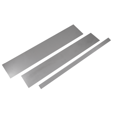 RVS 316 Ti platstaaf 1.4571 V4A plaatstrip 20x0,5 mm-90x6 mm op maat gesneden strips