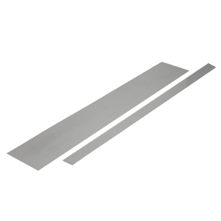 Roestvrij stalen strips 1.4404 platte bar 20x0,5mm-90x6mm op maat gesneden strips