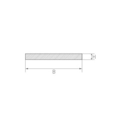 Titanium Grade 5 plaatstaalstroken 3.7165 kopen Van 20x0.5mm tot 90x9mm platte staaf op maat gesneden stroken